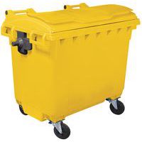 Wheelie Bins - Heavy Duty Lids -770 Litre Storage - Manutan Expert