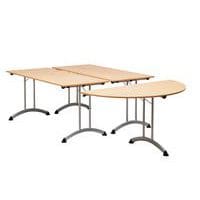 Modular folding table - Aluminium base