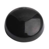 Plastic Screw Domes - Black - Pack of 100