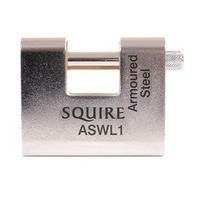 Squire Armoured Steel Shutter Lock - 60mm - Keyed Alike