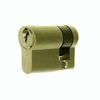 5 Pin Cylinder - Euro Single - 46mm - Brass