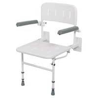 Standard Wall Mounted Shower Seat - Unpadded - Accessibility & Comfort