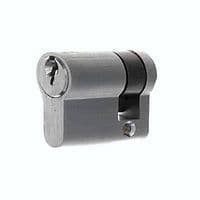 5 Pin Cylinder - Euro Single - 61mm - Nickel - Fastening & Protection