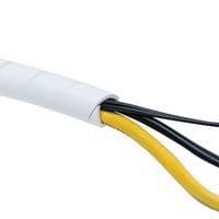 White Cable Tidy Bundle