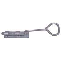 Monkey Tail Bolt - 380mm - Galvanised - Bow Handle - Hardware