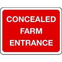 Concealed Farm Entrance - Sign