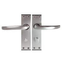 Altro Tiger Door Handle - Bathroom Set - Aluminium - Hardware