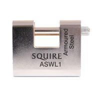 Squire Armoured Steel Shutter Lock - 60mm