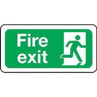 Fire exit Sign - Man Running Right