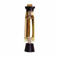 Jedo Foot Operated Door Holder - 120mm - Polished Brass