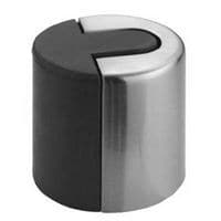 Altro Designer Floor Mounted Door Stop - 40mm - Satin Stainless Steel