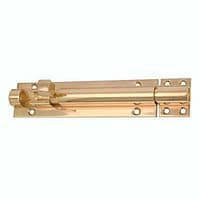 Straight Barrel Bolt - 250 x 40mm - Polished Brass - Hardware