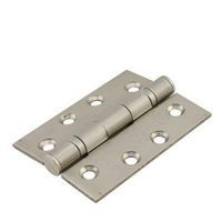 Enduro Twin Ball Bearing Hinge - 102 x 76 x 3mm - 316 Satin Stainless Steel