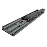 Soft Close Double Extension Drawer Runner - Length 650mm