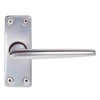 Altro Lynx Door Handle - Latch Set - Satin Aluminium