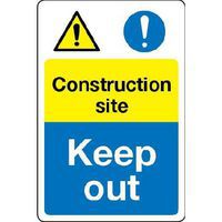 Construction Site Keep Out - Sign