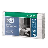 Tork White Kitchen Cleaning Cloth - Pack of 80 - Cleaning Supplies