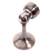 Magnetic Door Stop/Holder - 88 x 44mm - Antique Brass