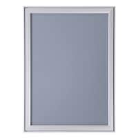 Grey poster frame with snap closure - available in A4-A1.