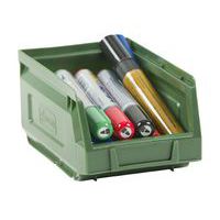 Manutan green picking storage bin 1L.