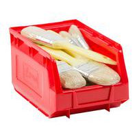 Manutan red picking storage bin 3.5L.