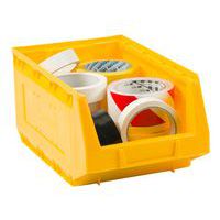 Manutan yellow picking storage bin 10L.