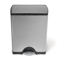 50L Rectangular Pedal Bin