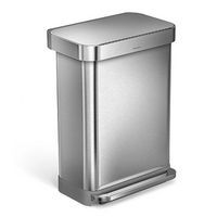 Rectangular 55L Pedal Bin