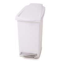 Slim Plastic Pedal Bin 10L