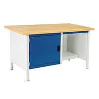 Bott Cubio Heavy Duty Workbench MPX Top Shelf & Cabinet 840x1500x750mm