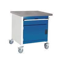 Bott Cubio Mobile Workbench With Lino worktop HxWxD 840x750x750mm