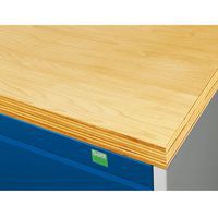 Additional Worktop For Bott Cubio Workbench WxD 525x525mm