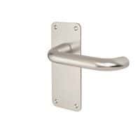 Return to Door Handle Aluminium Latch Set 20mm