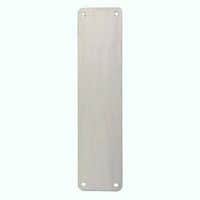 Altro Plain Finger Plate - 275 x 60 x 1.5mm - Satin Stainless