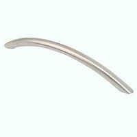 Altro 10mm Bowed Bar Cabinet Handle - 160mm Centres - Satin Stainless Steel