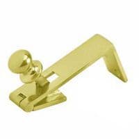 Counter Flap Catch - 84 x 22.5mm - Polished Brass - Hardware