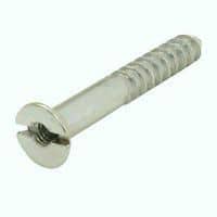 Steel Mirror Screw - Pack of 10