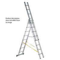 Aluminium Combination Ladder - Zarges 3 Section Skymaster