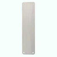 Altro Plain Finger Plate - 350 x 75 x 1.5mm - Polished Stainless