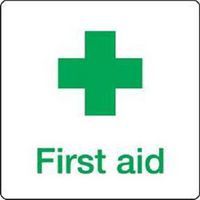 First Aid Educational Information Signs