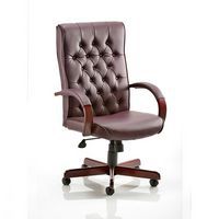 Chesterfield Executive Chair Burgundy