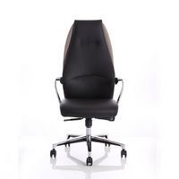 Ossian Executive High Back Leather Chair Cream