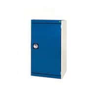 Bott Cubio Heavy Duty Tool Cupboard With Perfo Storage Doors WxD 525x525mm