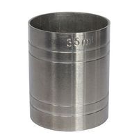 Stainless steel drink measures