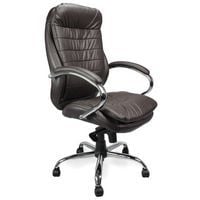 Leather Office Chair - Ergonomic High Back - Eliza Tinsley Seine