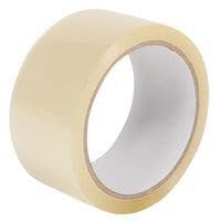 28 Micron Polypropylene Tape - 6 Rolls for Packaging