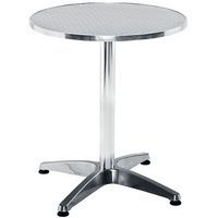 Plaza Round Aluminium Table -Durable Weatherproof Outdoor Dining Table