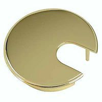 Metal Cable Tidy - 62mm - Polished Brass