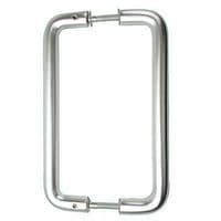 Altro 20mm Back to Back Fix Pull Handle - 300mm Centres - Satin Aluminium