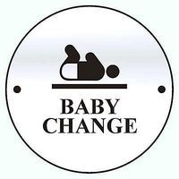 Baby Change - 75mm - Satin Aluminium